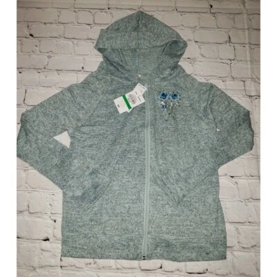 Chaqueta con Capucha Niñas Grande Autoestima Buenas Vibraciones Muy Suave Ligera Cremallera Foto 1 de 3