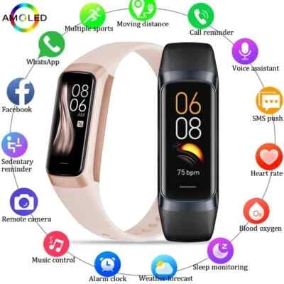 NEU LIGE Fitbit Sportarmband Herzfrequenz Schrittzähler Fitness Smartwatch Musik