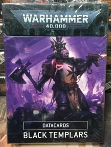 Black Templers Datacards - Warhammer 40k 9th - Games Workshop - Neu - Versiegelt - Bild 1 von 1