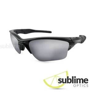 Silver Titanium Polarized Replacement lenses - Oakley Half Jacket 2.0 XL OO9154 - Picture 1 of 3