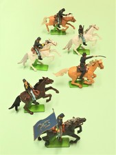 Britains Deetail ACW 6 Nordisti a cavallo Made in England