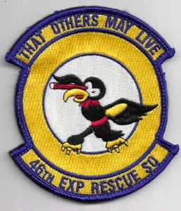 USAF PATCH  46 RESCUE SQUADRON CSAR HH-60 US AIR FORCE SQUADRON PATCH - Picture 1 of 1