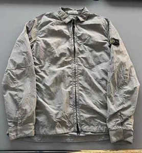 Stone Island Nylon Metal Overshirt Jacket - Large - 22.5” PTP - Authentic - Picture 1 of 10