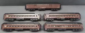 Set passeggeri MTH Premier 20-4023 5 auto O Pennsylvania Broadway Limited Madison - Foto 1 di 24