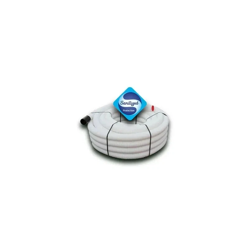 VALE Tubo Antibatterico PE, 90 mm, Lunghezza 50 mt, per VMC - 384000905010257