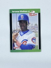 1989 Donruss Jerome Walton Rookie Card (RC) - Chicago Cubs Free Shipping