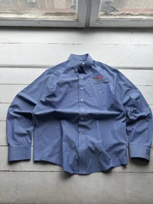 🚨Camisa Corvette Vintage Bordada Manga Larga Con Botones Para Hombre S Foto 1 de 4