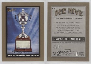 2006-07 Upper Deck Bee Hive Gold Lady Byng Memorial Trophy #LBT