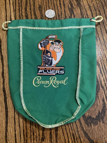 NHL Philadelphia Flyers CROWN ROYAL BAG 750 Ml Cover
