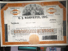 E.J. Korvette, Inc.  Stock Certificate