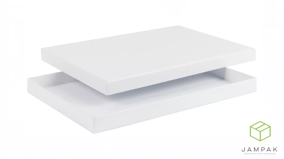 Luxury White A5 Presentation Gift Box Eco Friendly Tiny Box