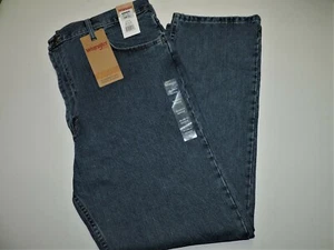 Wrangler Men's Relaxed Fit Straight Leg Jeans MGW10NF Medium Wash 42 X 32 NWT - Picture 1 of 3