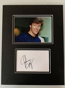 ACTOR JACK WAGNER Signed Autographed Matted Photo w/cut 11"x14" - Picture 1 of 2