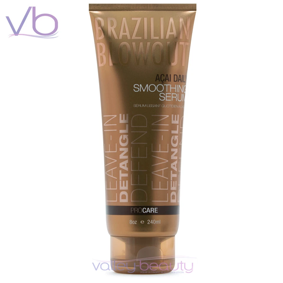 BRAZILIAN BLOWOUT Acai Daily Smoothing Serum, 240ml Leave-in Treatment  - Image 1 of 1