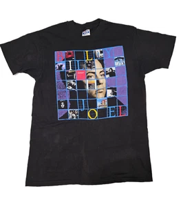 Vtg 1989 Billy Joel Storm Front Rock Band Tour T-Shirt Tee 80s Size XL - Picture 1 of 6