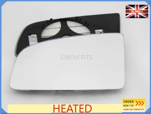 Glace de rétroviseur d'aile pour VAUXHALL OMEGA B FL 1999-2003 chauffante gau... - Photo 1/1