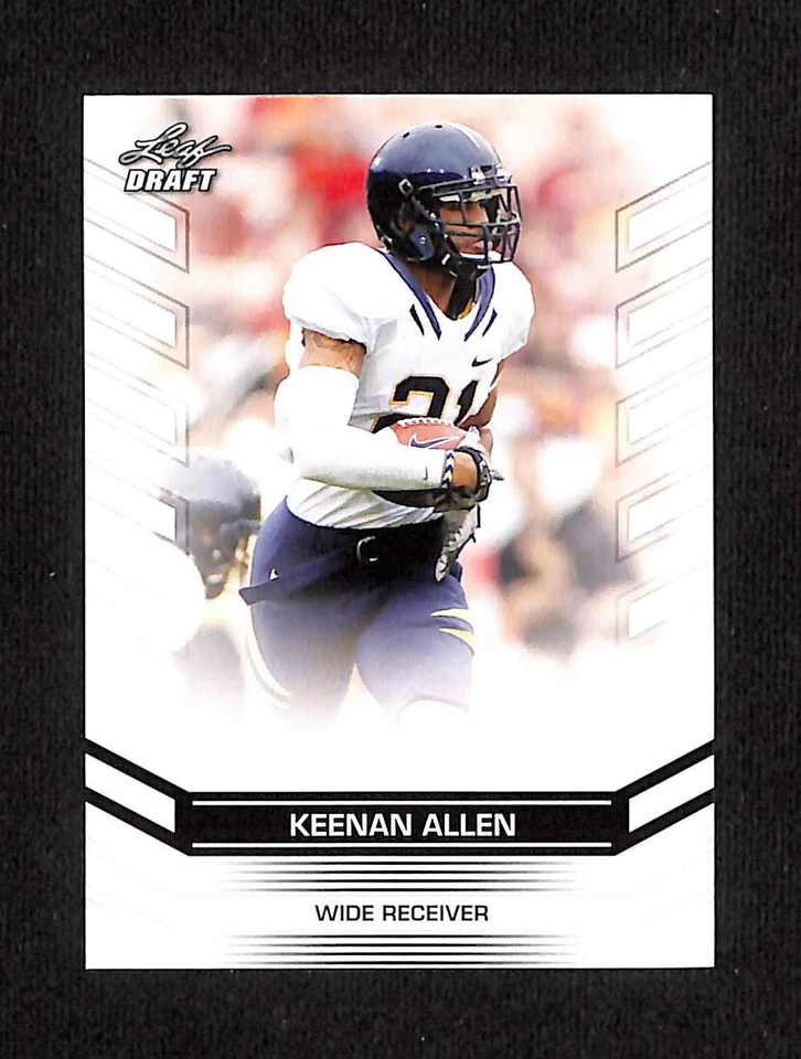 Keenan Allen 2013 Leaf Draft Rookie Card #37; Los Angeles Chargers, California - Image 1 of 1