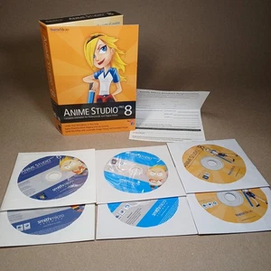 Anime Studio Pro 8 7 & 6 w/ Keys Mac & PC Smith Micro Software *Check System Req - Picture 1 of 17