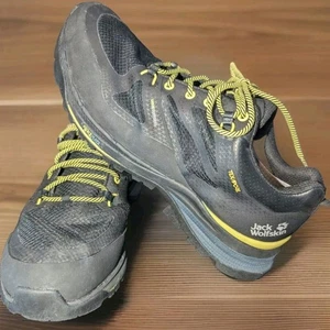 Zapatos Jack Wolfskin para Hombres 9.5 Negros Force Striker Texapore Bajos Impermeables Senderismo - Imagen 1 de 8