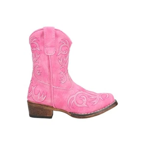 Roper Riley Round Toe Cowboy Toddler Girls Pink Casual Boots 09-017-1566-2422 - Picture 1 of 5