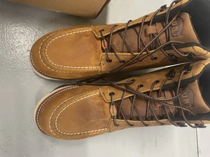 Brunt Marin  Boots Leather  Brown Waterproof Soft Toe Size 11.5 - Picture 1 of 9