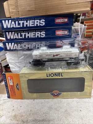 Coche tanque doble cúpula combustible cohete calibre O Lionel 6-29613 #6463 LN Foto 1 de 4