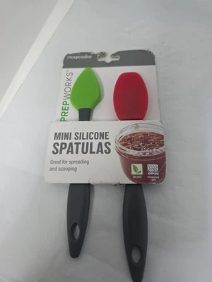 Mini Espátulas de Silicona Prepsolutions - Juego de 2 Flexibles Resistentes al Calor Foto 1 de 2