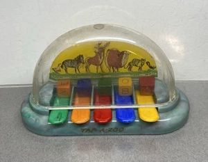Vintage Zoo Animal Toy ~ Tap A Zoo - Picture 1 of 11