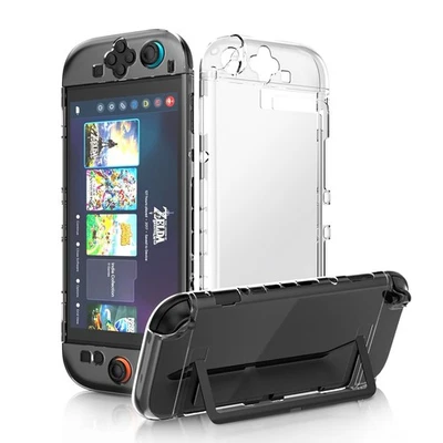 Clear Protective Cover for Nintendo Switch 2, Slim Transparent Hard Shell Case - Image 1 of 4