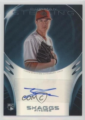 2013 Bowman Sterling Rookie Blue Refractor /25 Tyler Skaggs #BSAR-TS Auto RC - Image 1 of 2
