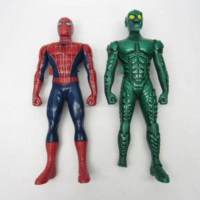 MGA Spider-Man & Green Goblin 12" Walkie Talkie Set 2001 Figures - Not Working - Image 1 of 4