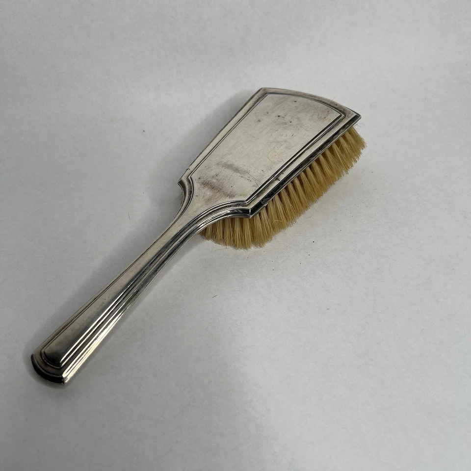 Antique Vintage ALVIN STERLING SILVER HAIR BRUSH Art Deco Arts & Crafts - Image 1 of 4