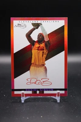 Daniel Gibson, Cleveland Cavaliers, 2009 Topps Signature, Auto, 733/869, #TS-DGI - Image 1 of 2