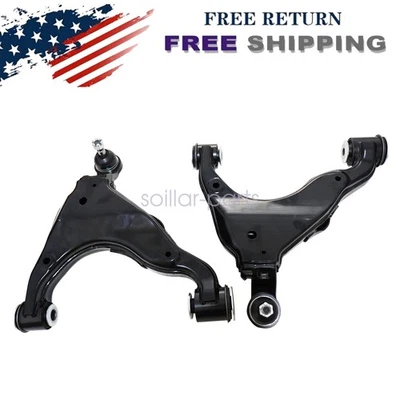 2Pcs Lower Control Arm Front Fit Toyota FJ Cruiser 2010-2014 4Runner 2010-24 - Image 1 of 4