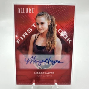 2025 UPPER DECK ALLURE SE RED RAINBOW AUTO FIRST LOOK ROCK CLIMBING MARGO HAYES - Picture 1 of 2