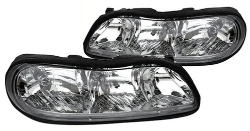 FIT FOR 1997-03 CHEVROLET MALIBU New Replacement Headlight Assembly PAIR / Foto 1 de 1