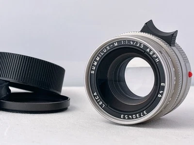 🟢TOP MINT🟢 Leica SUMMILUX-M 35mm F1.4 ASPH. E46 6Bit Titan Titanium from Japan - Image 1 of 4