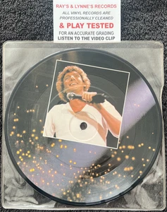 Barry Manilow – Stay / Nickels And Dimes 7'' Picture Disc 1982 TESTED VG+ VIDEO - Foto 1 di 4
