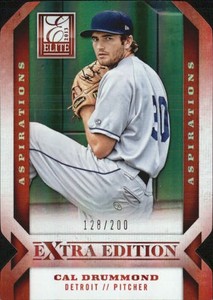 2013 (TIGERS) Elite Extra Edition Aspirations #43 Cal Drummond/200