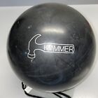 Black Hammer Urethane Bowling Ball 15.7 Lbs. Drilled (A)