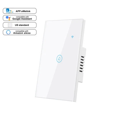 eWelink WiFi EE. UU. Caldera Inteligente Interruptor Táctil Calentador de Agua Control por Voz 20A Foto 1 de 4