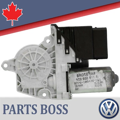 Оригинальный левый задний мотор окна для Volkswagen Golf City 2007-2010 годов выпуска (со стороны водителя) - Изображение 1 из 4