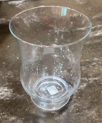 Lote 4 Candelabros de Vidrio Abadía Transparente Huracán 6" Caja y Barril 592-846 Polonia Foto 1 de 4