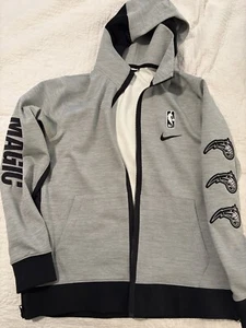Nike NBA Team Player Issue Orlando Magic Warm Up Jacket  Size M Medium Gray - Picture 1 of 7