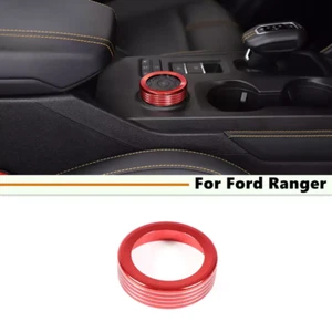For 2023-2025 Ford Ranger Raptor Red Interior Drive Mode Switch Knob Trim Ring - Bild 1 von 7