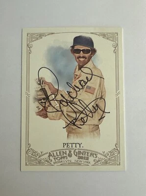 Richard Petty AUTO - 2012 Topps Allen & Ginter IP In Person Autograph #61 HOF - Image 1 of 3