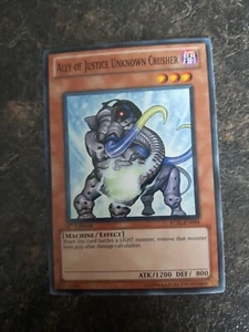 Ally Of Justice Unknown Crusher Effect 1st Edition YuGiOh Card STBL-094 - Bild 1 von 2