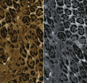 Tela de viscosa de leopardo 100 % viscosa estampado animal costura artesanía confección - Imagen 1 de 6