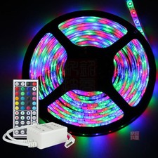 3528 RGB LED STRIP LIGHTS COLOUR CHANGING TAPE UNDER CABINET KITCHEN LIGHTING
