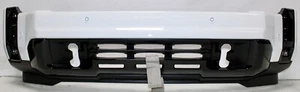 2024 GMC SIERRA AT4 HD 2500 3500 FRONT BUMPER ASSEMBLY  OEM SUMMIT WHITE - Picture 1 of 10